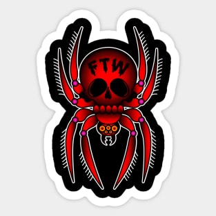 FTW Spider Sticker